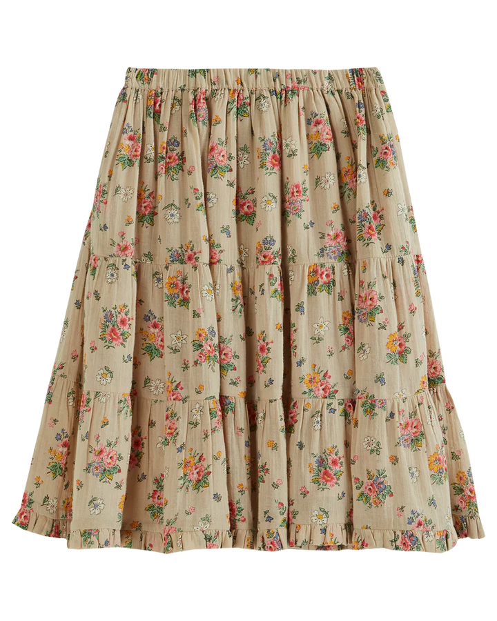 Skirts Girl Vintage Floral - قصيرة