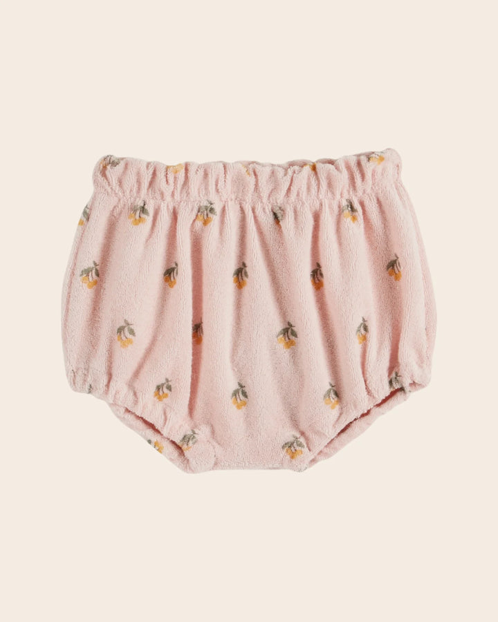 girls floral print cotton bloomers with Cerisette rose pattern