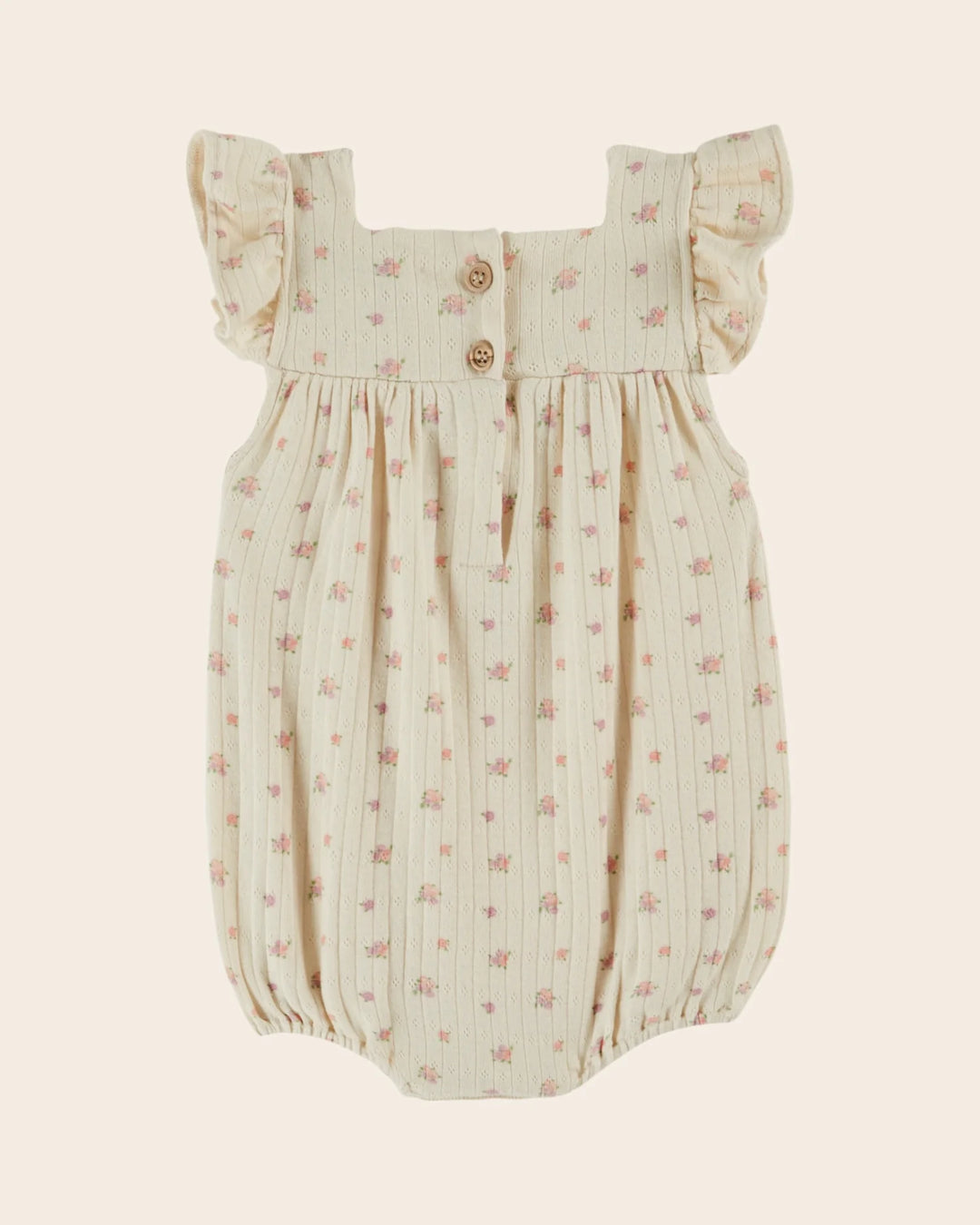 girls printed cotton bloomer romper with Fantasia pattern