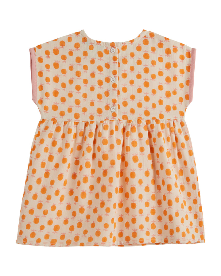 Dress Baby Girl Mandarine - قصيرة