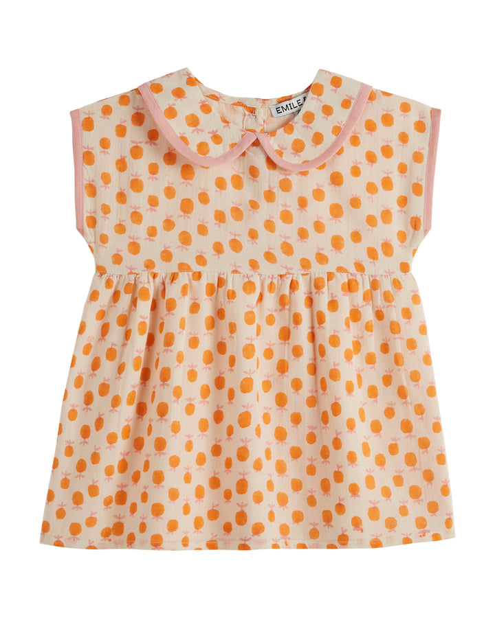 Dress Baby Girl Mandarine - قصيرة