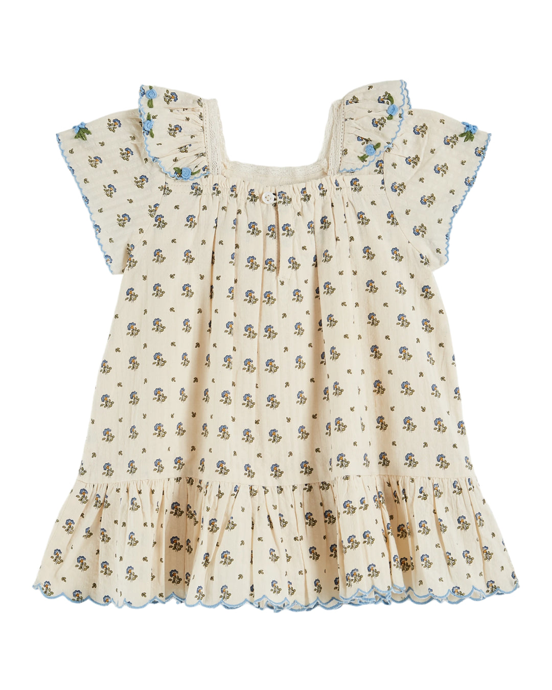 Dress Girl Print Iris - قصيرة