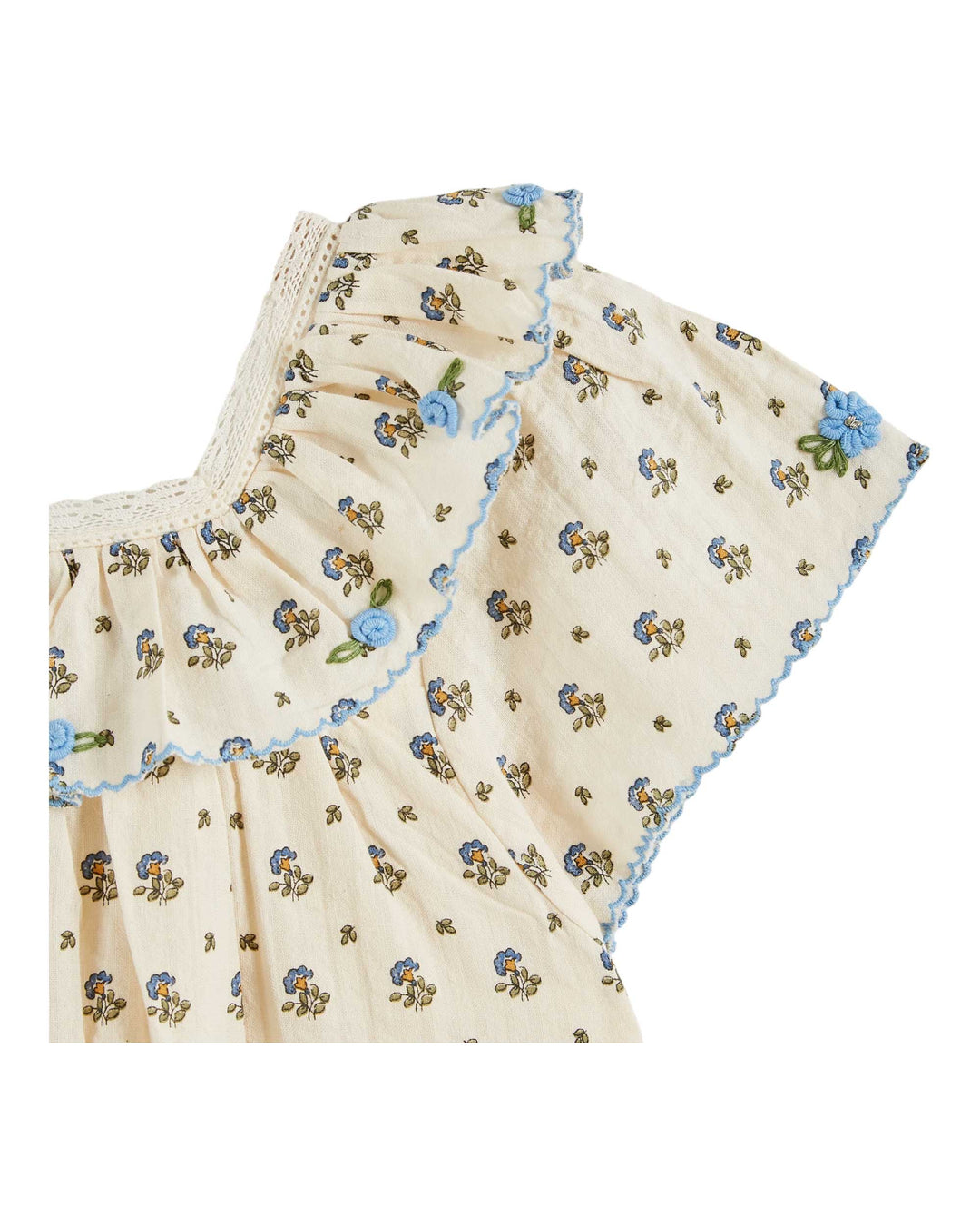 Dress Girl Print Iris - قصيرة