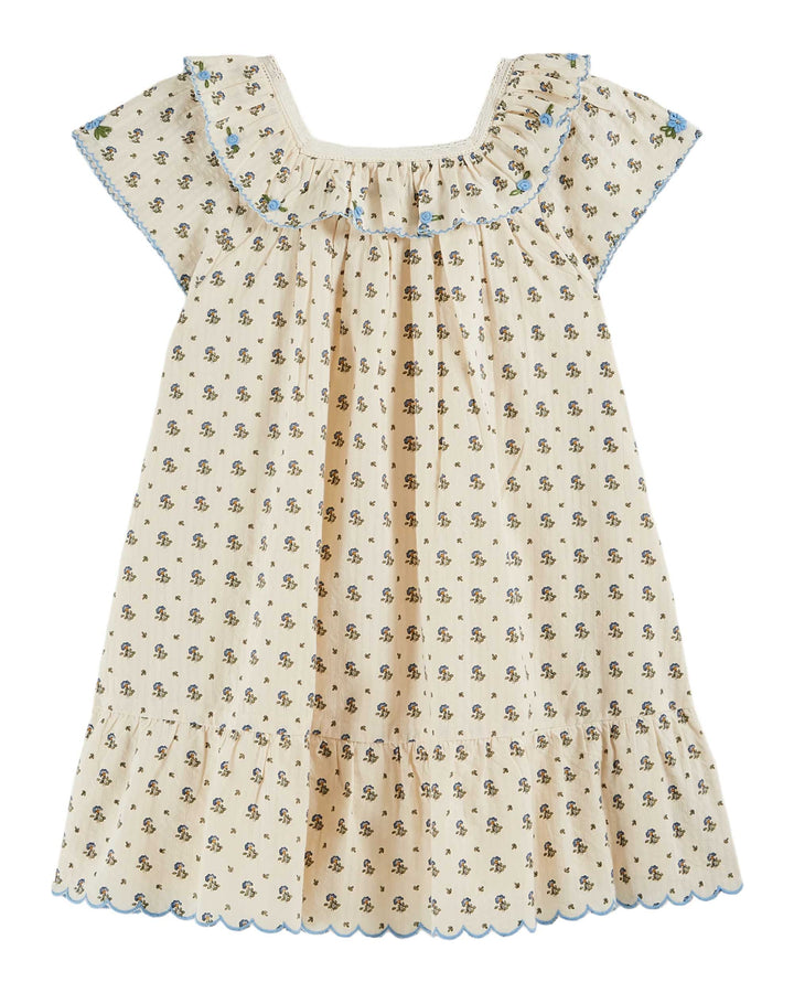 Dress Girl Print Iris - قصيرة