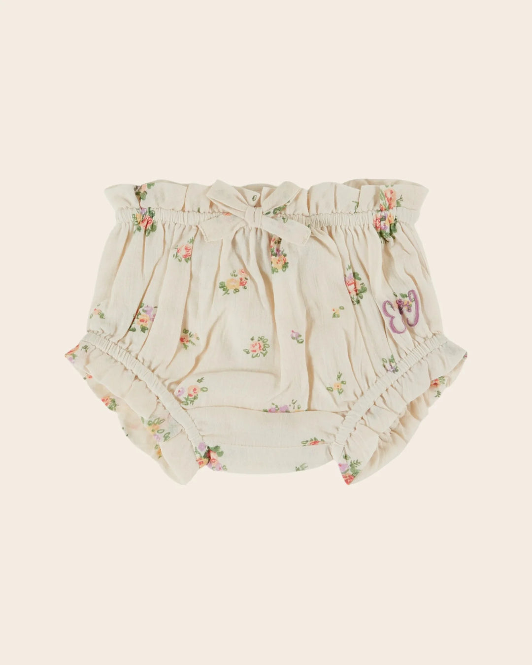 girls printed cotton bloomer shorts with seasonal Althéa pattern