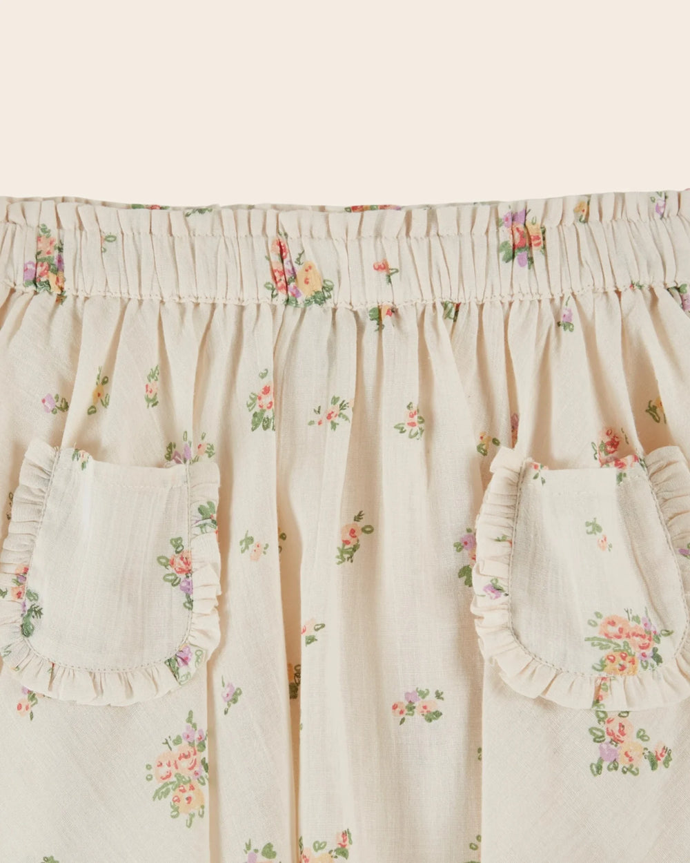 girls printed cotton skirt with playful Althéa pattern