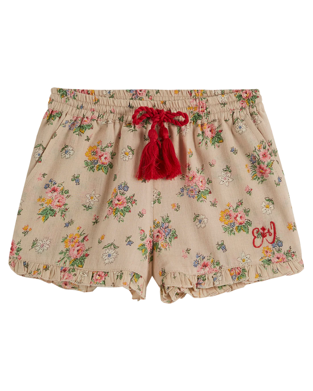 Shorts Girl Vintage Floral - قصيرة