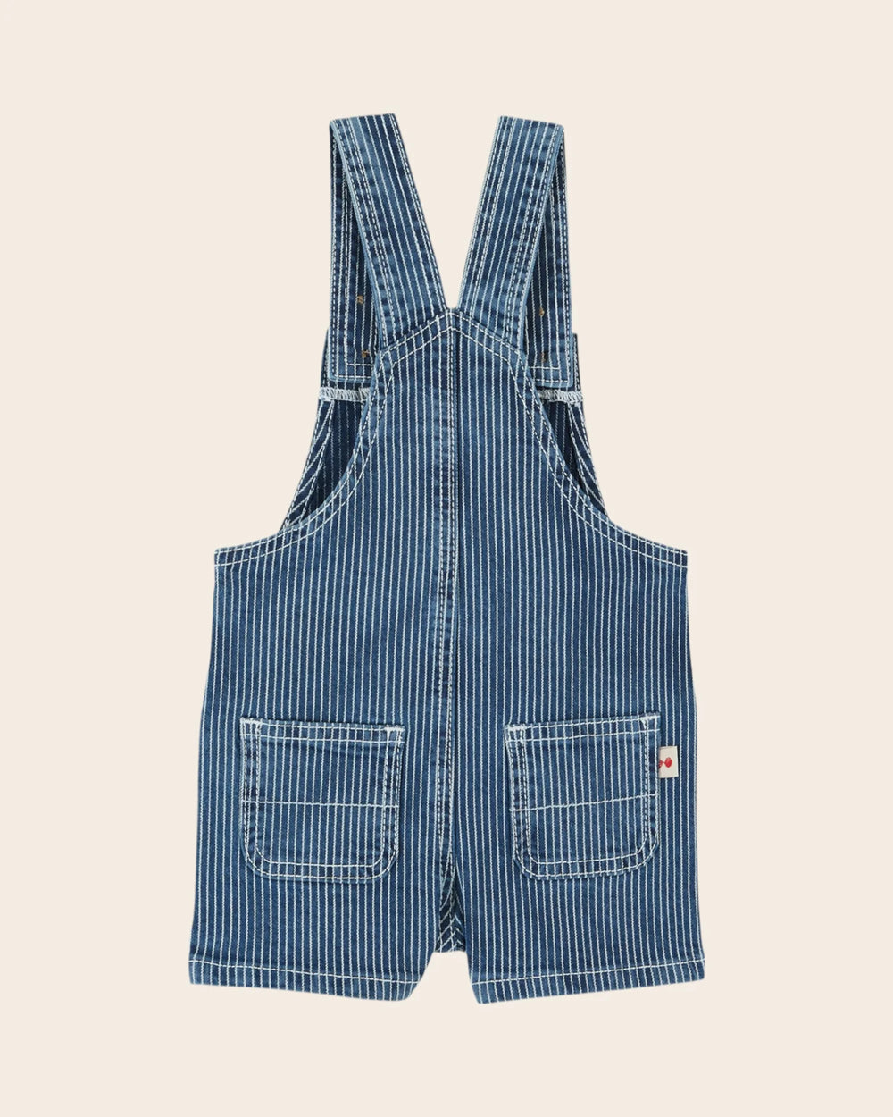 baby striped denim overalls (salopette)
