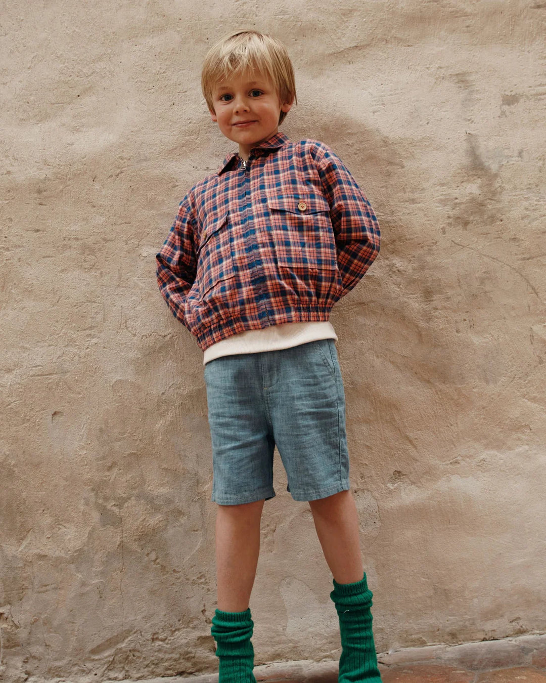 Shorts Boy Fitte Blue - قصيرة