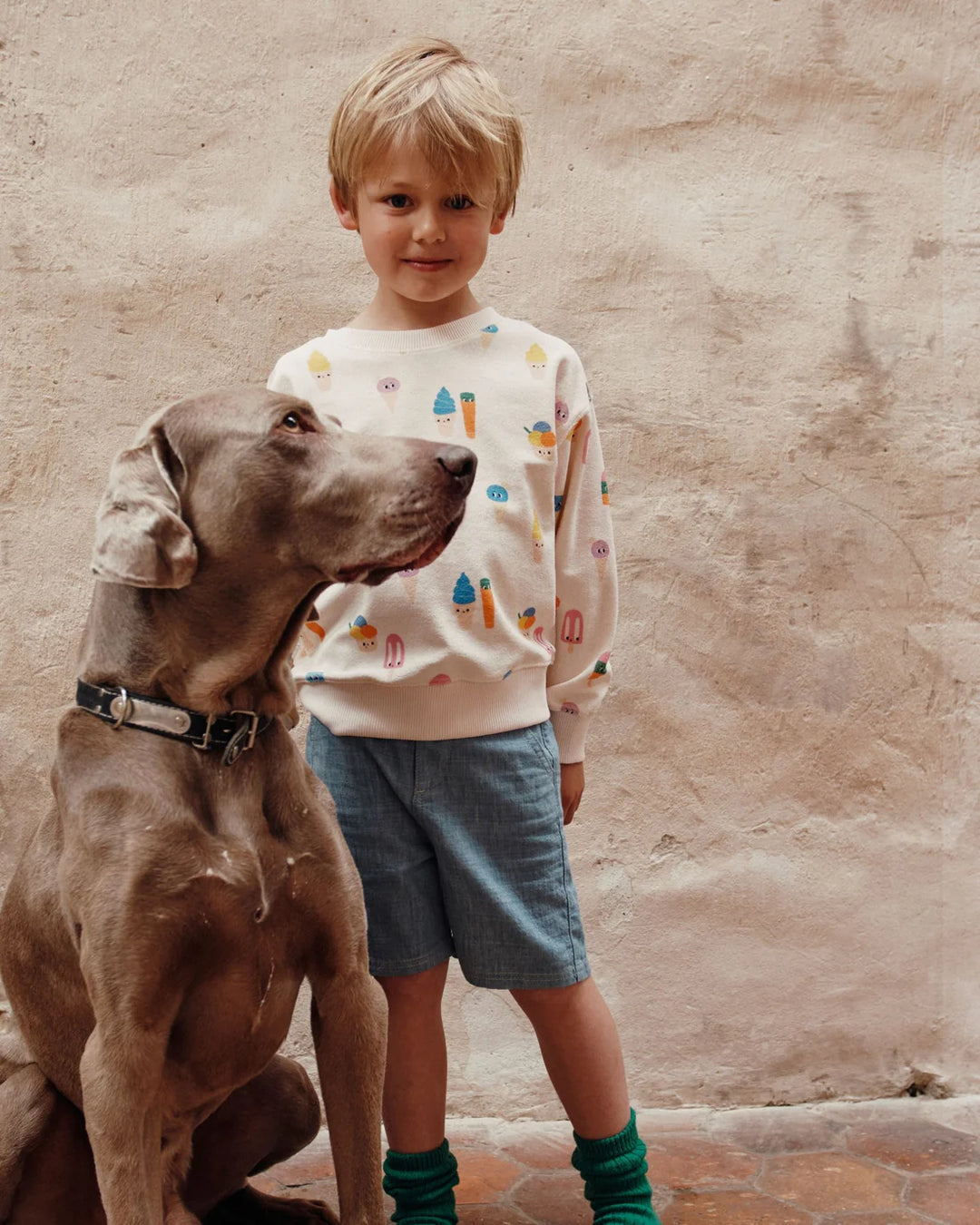 Shorts Boy Fitte Blue - قصيرة