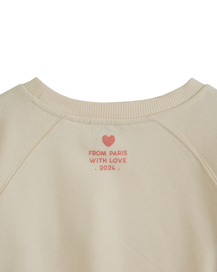 Sweatshirt Girl Amour - قصيرة