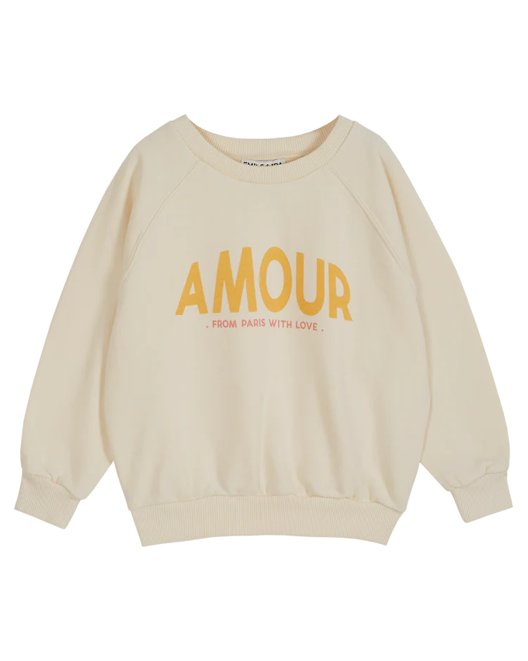 Sweatshirt Girl Amour - قصيرة