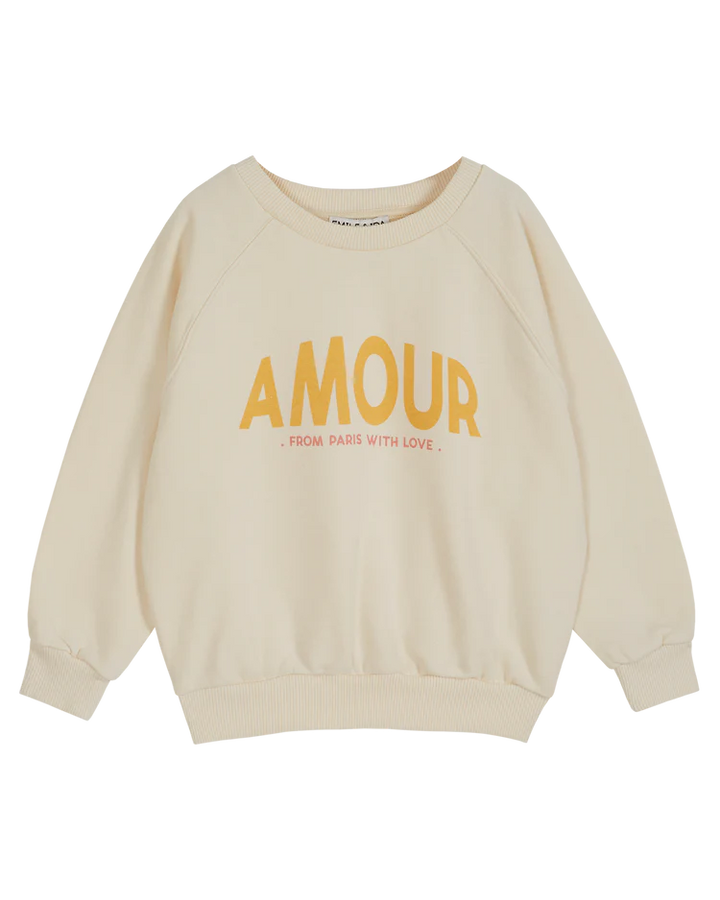 Sweatshirt Girl Amour - قصيرة