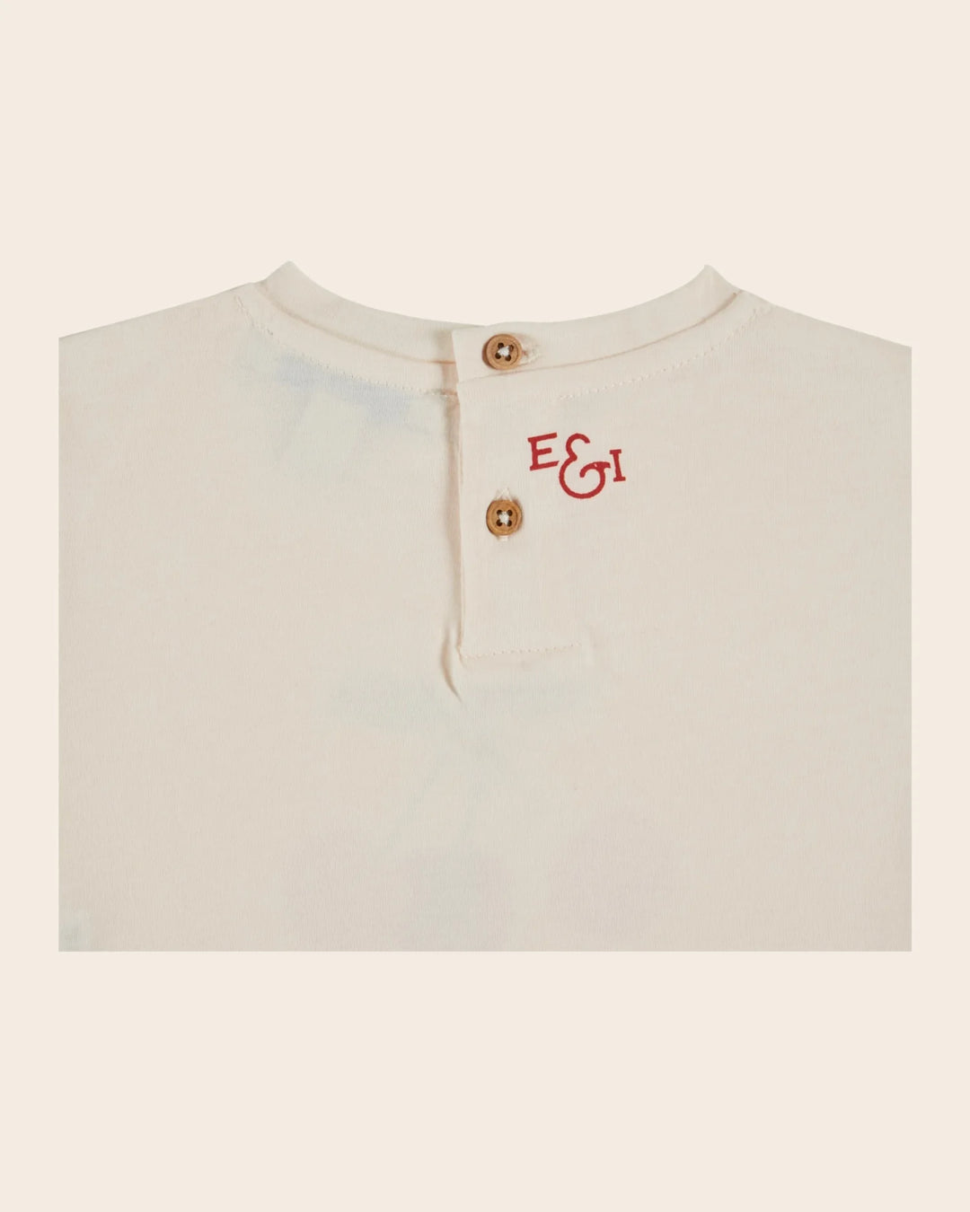 girls cream cherry print t-shirt fruit blossom
