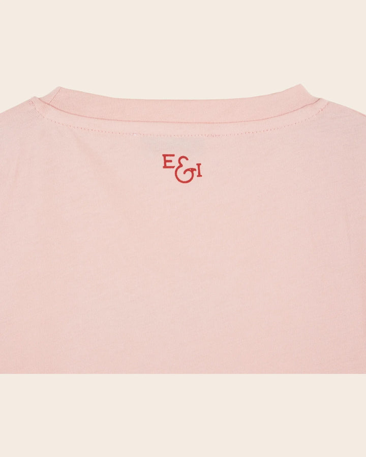 girls cream cherry print t-shirt fruit blossom
