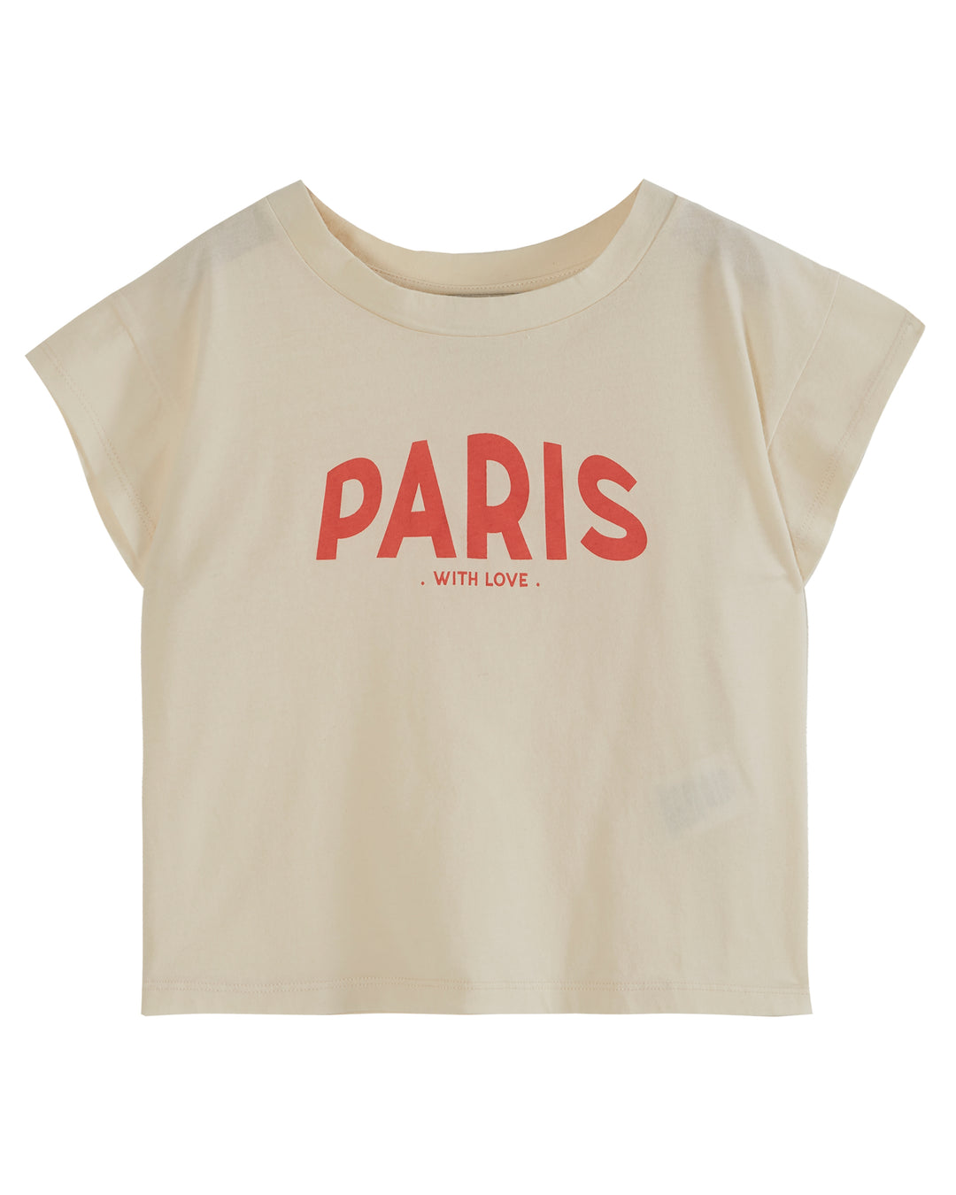 T-shirt Girl Paris - قصيرة