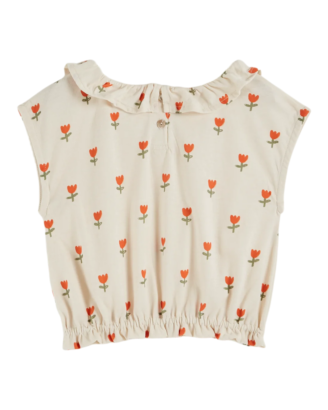 T-Shirt Girl Grande Tulipe - قصيرة
