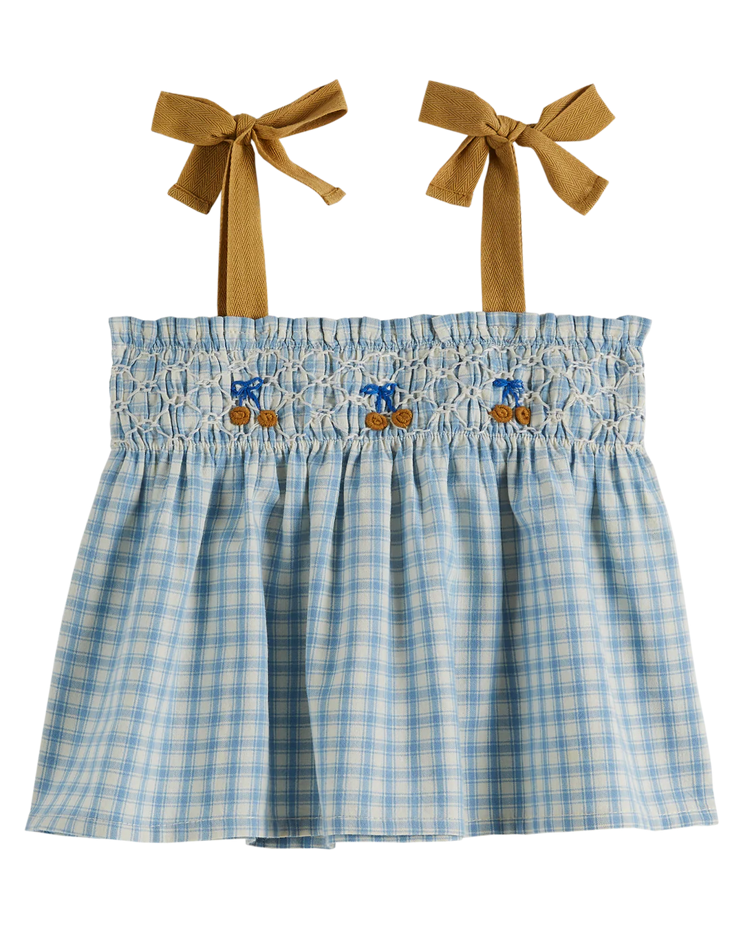 Top Girl Gingham Faience - قصيرة