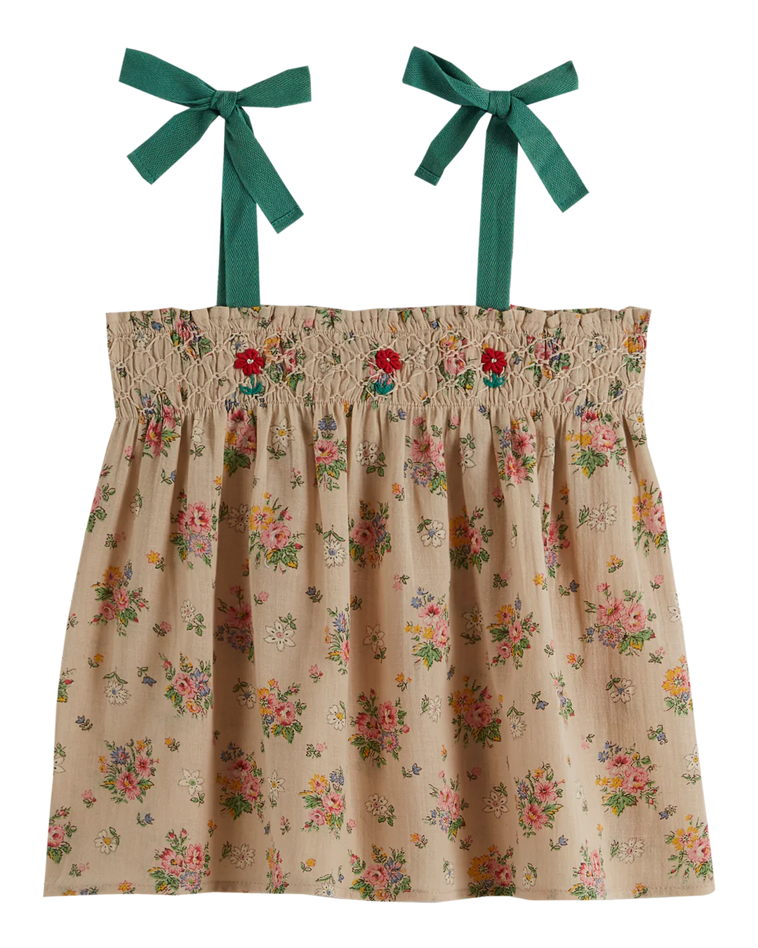 Top Girl Floral Vintage - قصيرة
