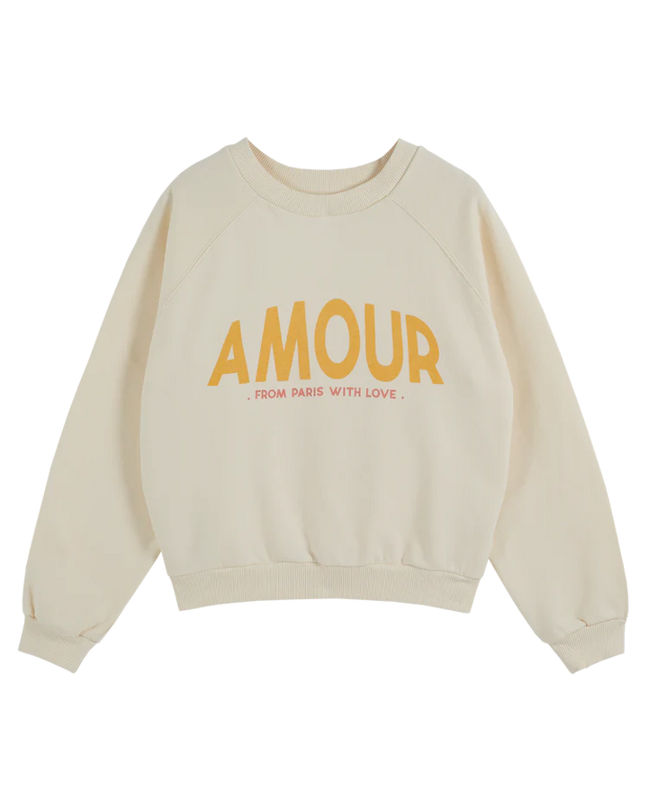 Women Sweatshirt Amour - قصيرة