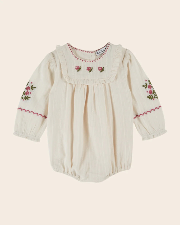 Overall Baby Girl Eglantine - Light Pink - قصيرة