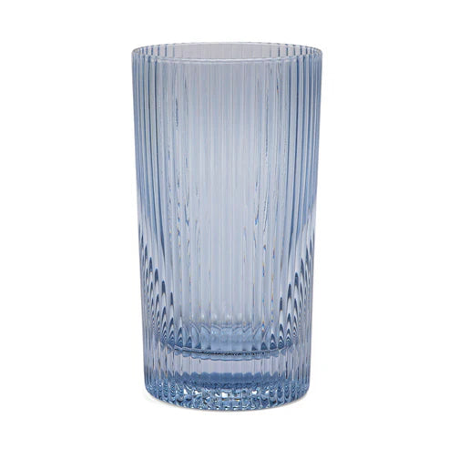 The Stella Highball Glass- Set Of 2 - Blue -  نظارات