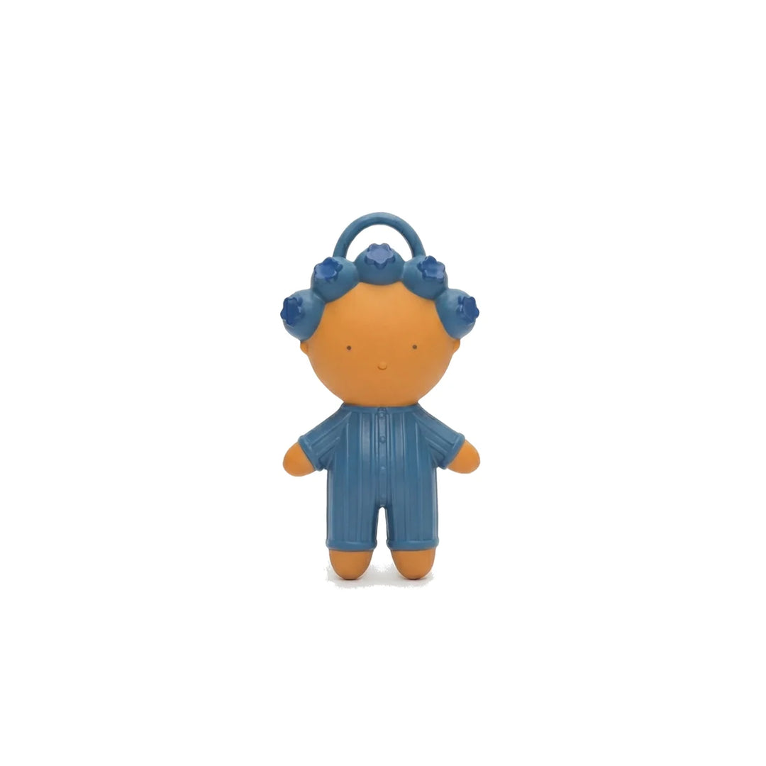 WE ARE GOMMU Mini Baby Blueberry doll made from natural Hevea rubber