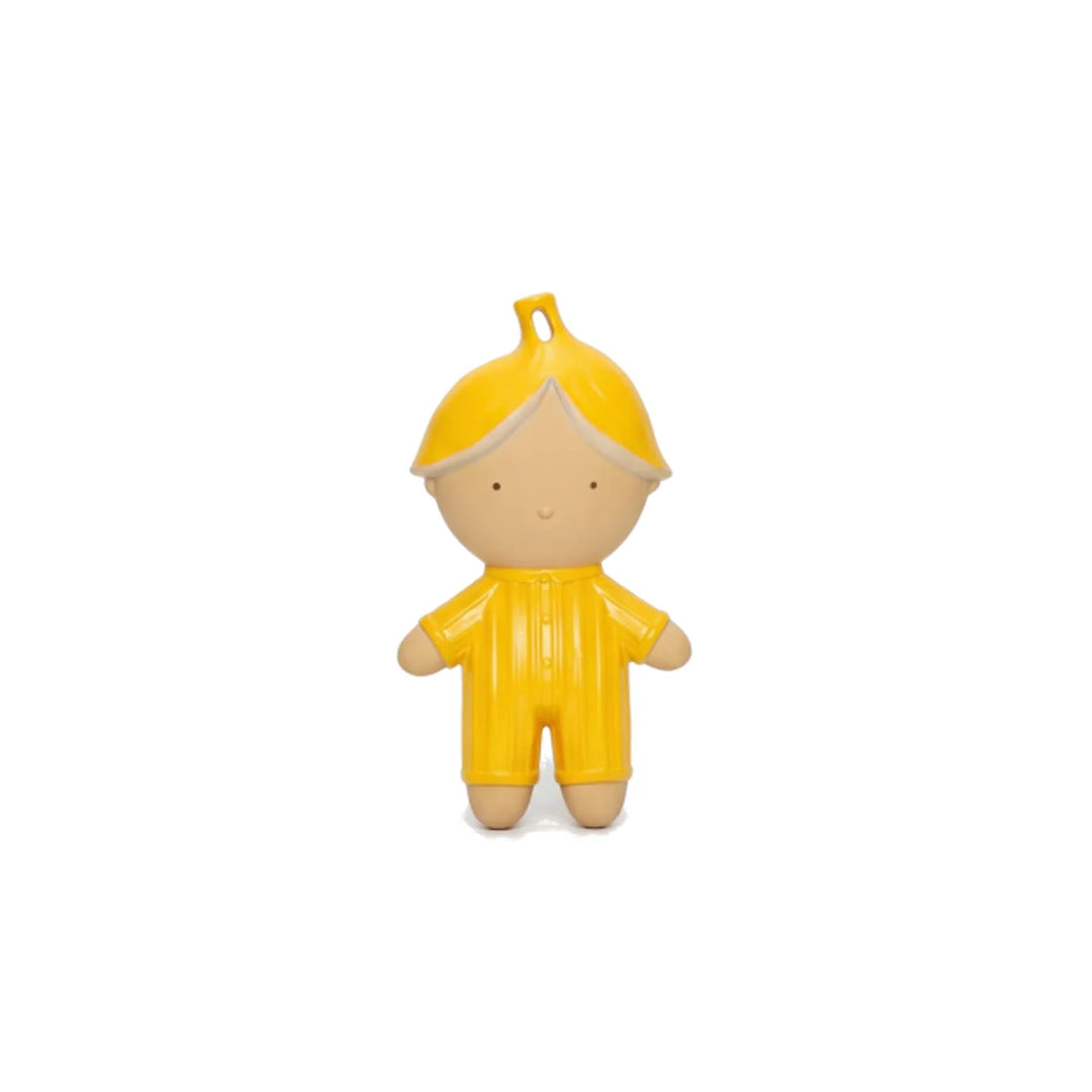 WE ARE GOMMU Mini Baby Banana doll made from 100% natural Hevea rubber