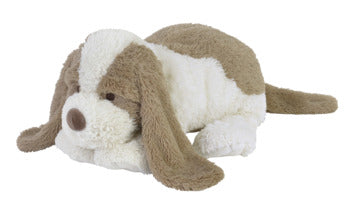 Happy Horse large dog plush toy in soft beige and cream tones with floppy ears