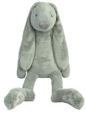 Sage green bunny plush toy with floppy ears by Happy Horse Rabbit Richie