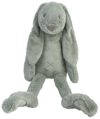 Sage green bunny plush toy with floppy ears by Happy Horse Rabbit Richie