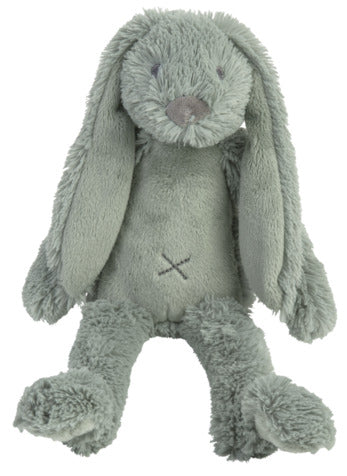 Sage green bunny plush toy with floppy ears by Happy Horse Rabbit Richie