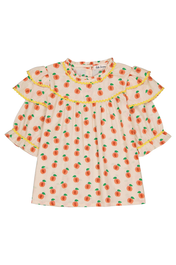 Blouse Girl Jacynthe Peach - قمة