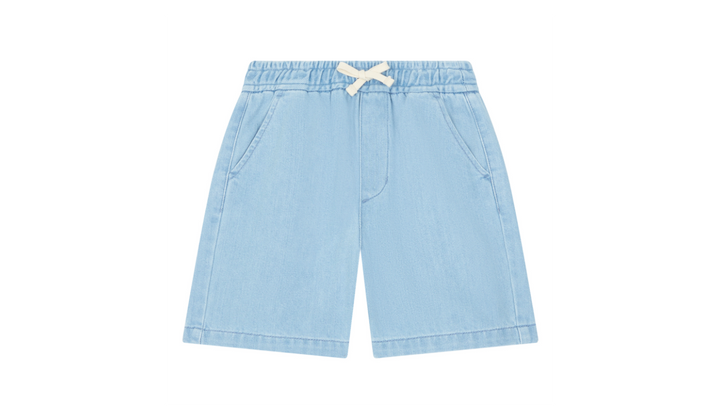 Short Boy Denim Blue - قميص