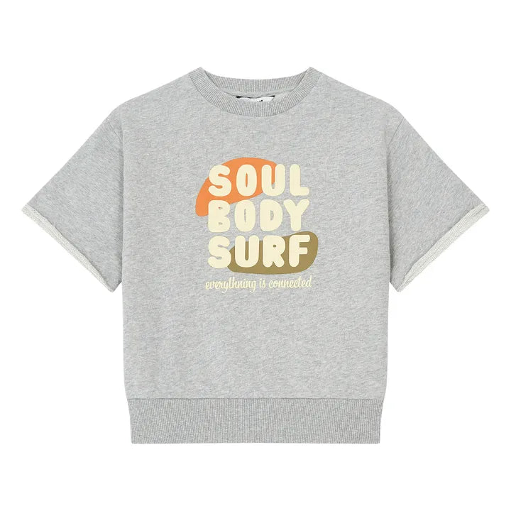 Sweat Boy Short Sleeve "Sould Body Surf" - قميص