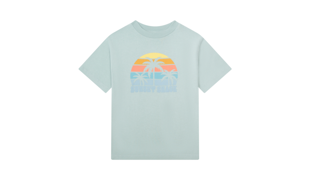 T-Shirt Boy "Sunset Shack" - قميص