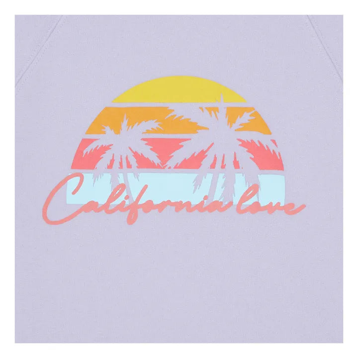Sweat Girl Short Sleeve "California Dream" - قميص