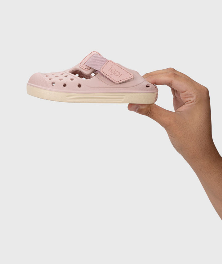 IGOR Malibu Maquillaje kids barefoot sandals in lightweight EVA