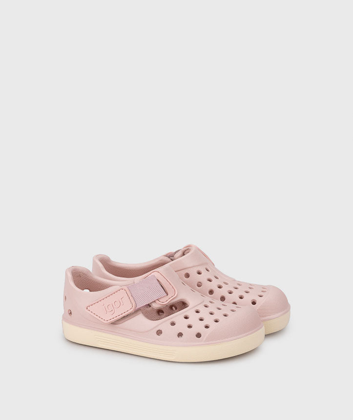 IGOR Malibu Maquillaje kids barefoot sandals in lightweight EVA
