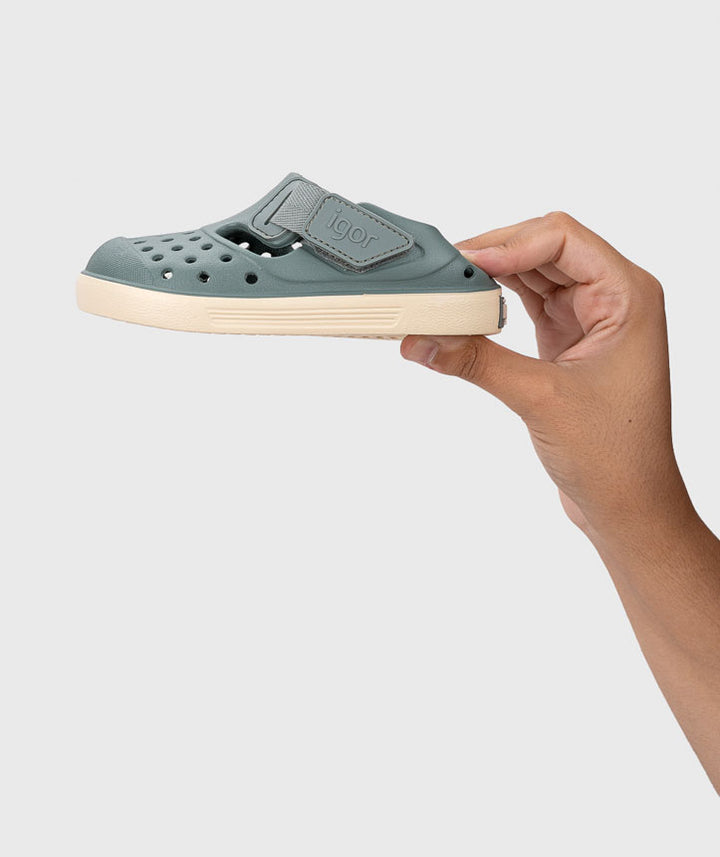 IGOR Malibu kids barefoot sandals in lightweight EVA with flexible zero-drop sole