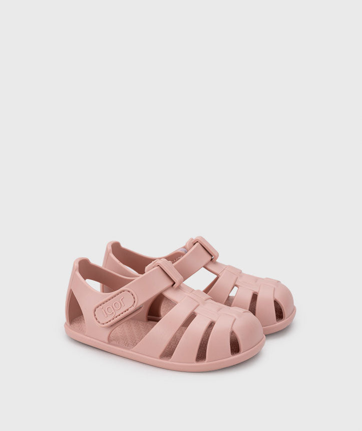 Igor Nemo Solid Maquillaje kids sandals with adjustable fastening