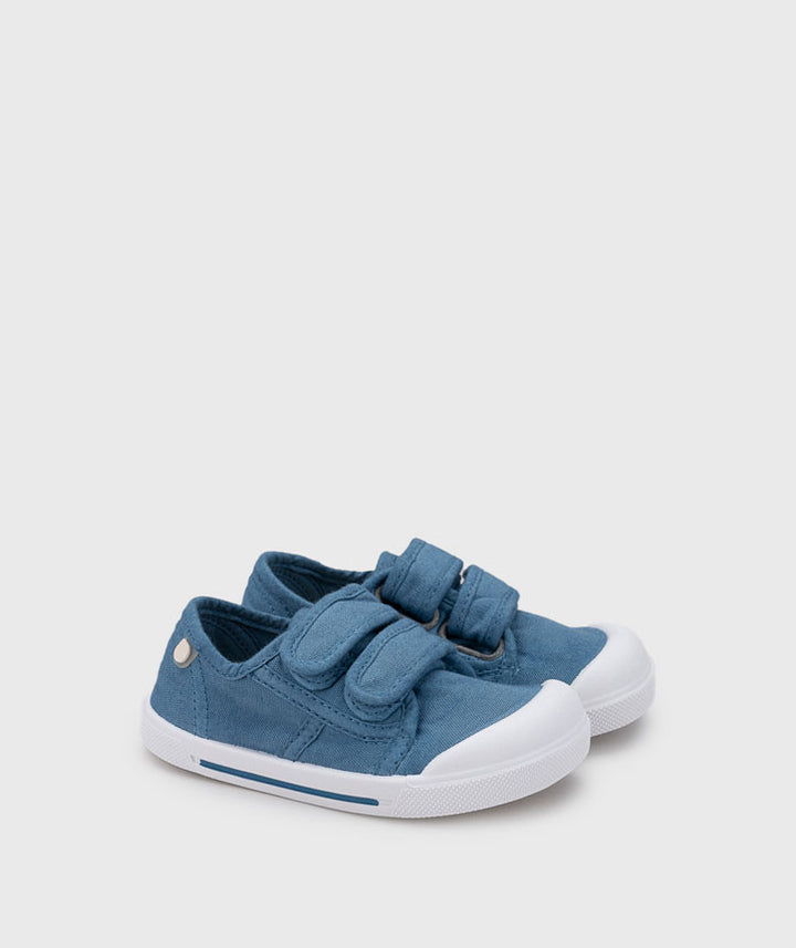IGOR Canvas V Jeans blue canvas sneakers for kids