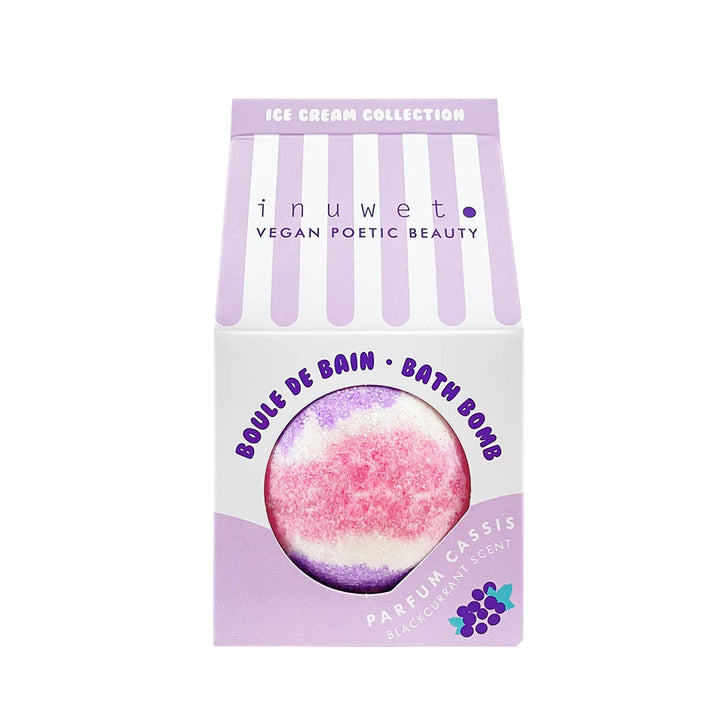 Bath Bomb Ice Cream - Blackcurrant - اكسسوارات التجميل
