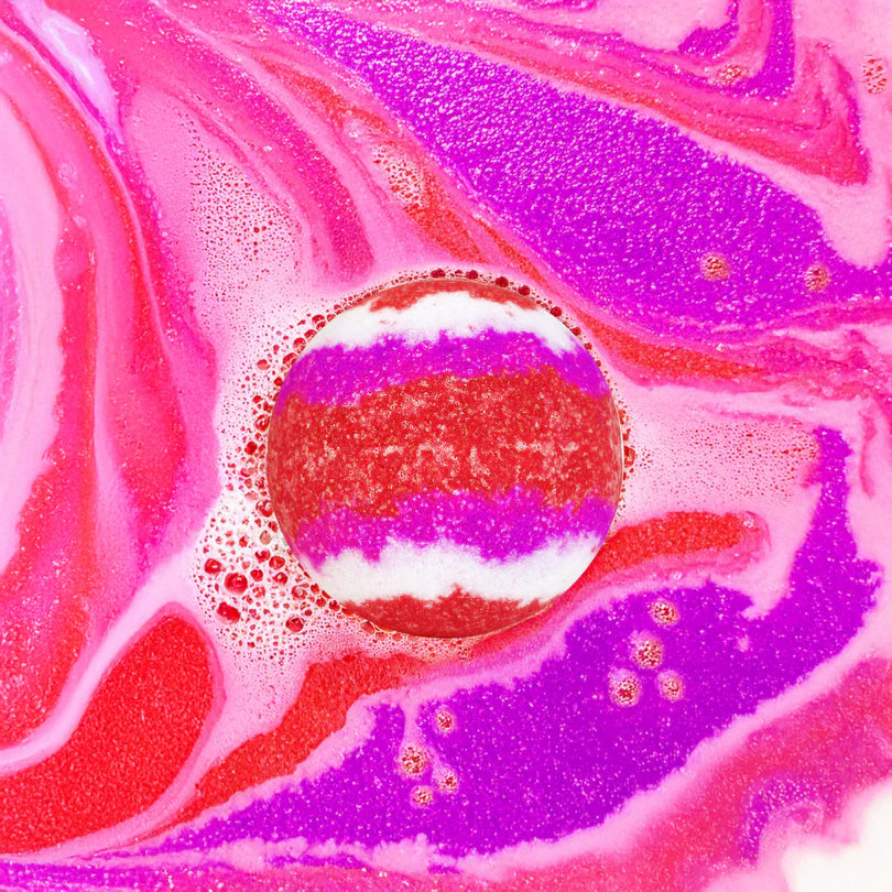 Bath Bomb Ice Cream - Strawberry - اكسسوارات التجميل