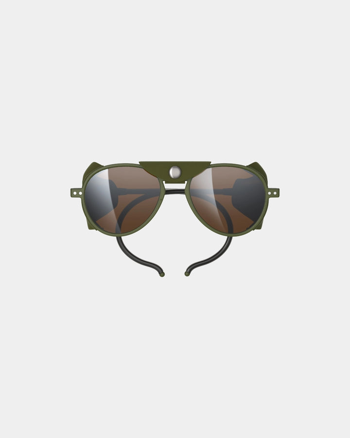Sun Adult Shape Glacier #I - Kaki Green - نظارات