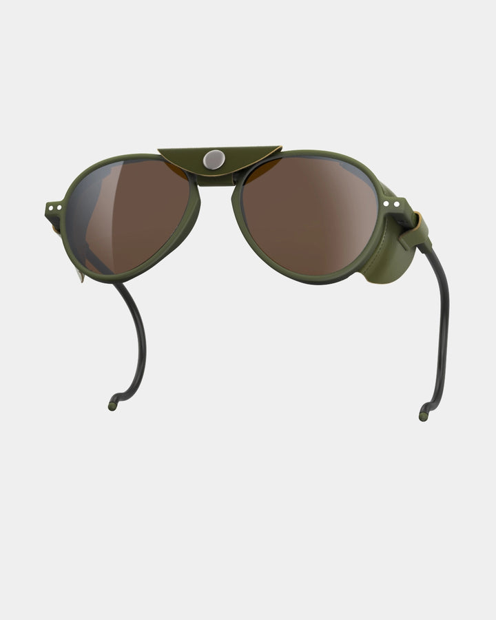 Sun Adult Shape Glacier #I - Kaki Green - نظارات