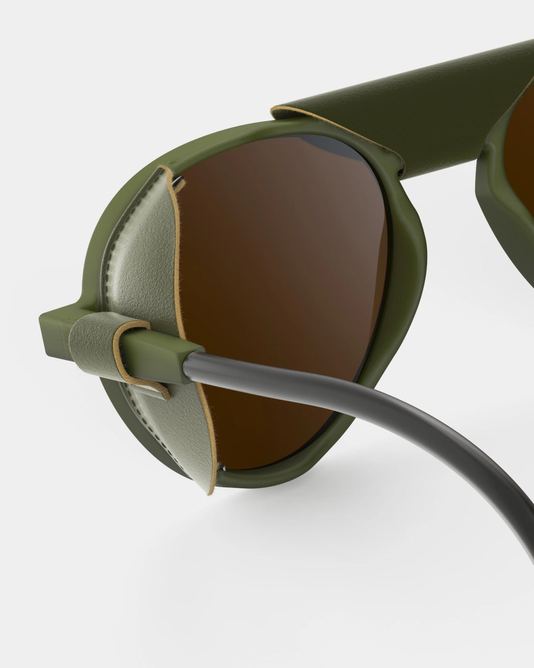 Sun Adult Shape Glacier #I - Kaki Green - نظارات