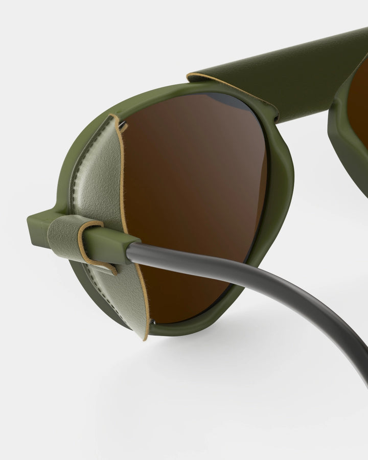 Sun Adult Shape Glacier #I - Kaki Green - نظارات