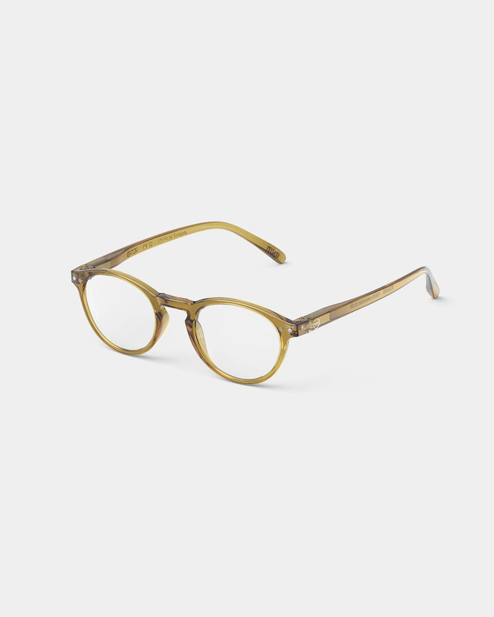 Reading Glasses #A The discret - Golden Green - نظارات