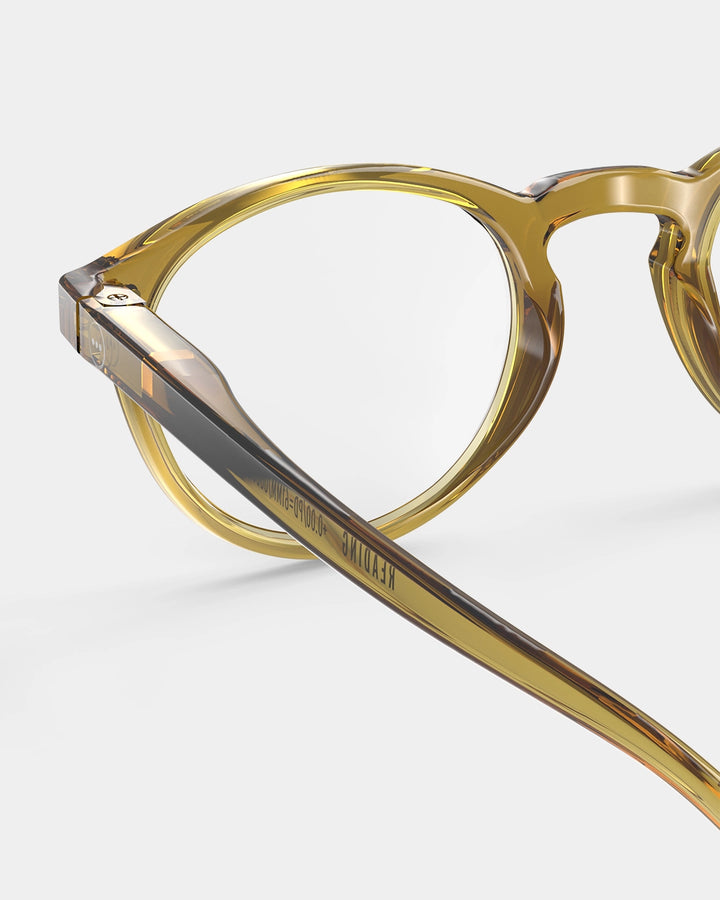 Reading Glasses #A The discret - Golden Green - نظارات